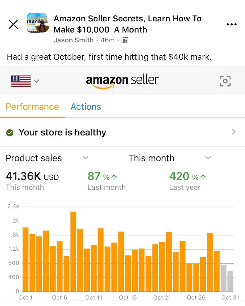 Amazon seller secrets, learn how to make 10000 a month