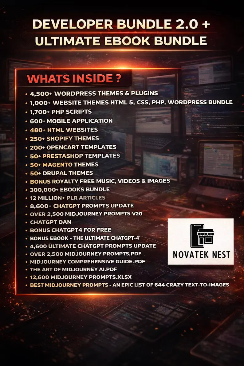 Digital produts bundle
